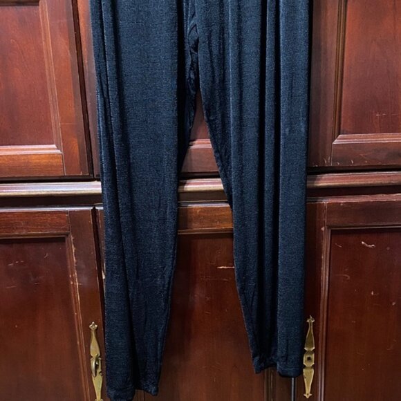 Vogue International collection vintage plus size 2X Elegant Black stretchy Pants - Picture 2 of 9